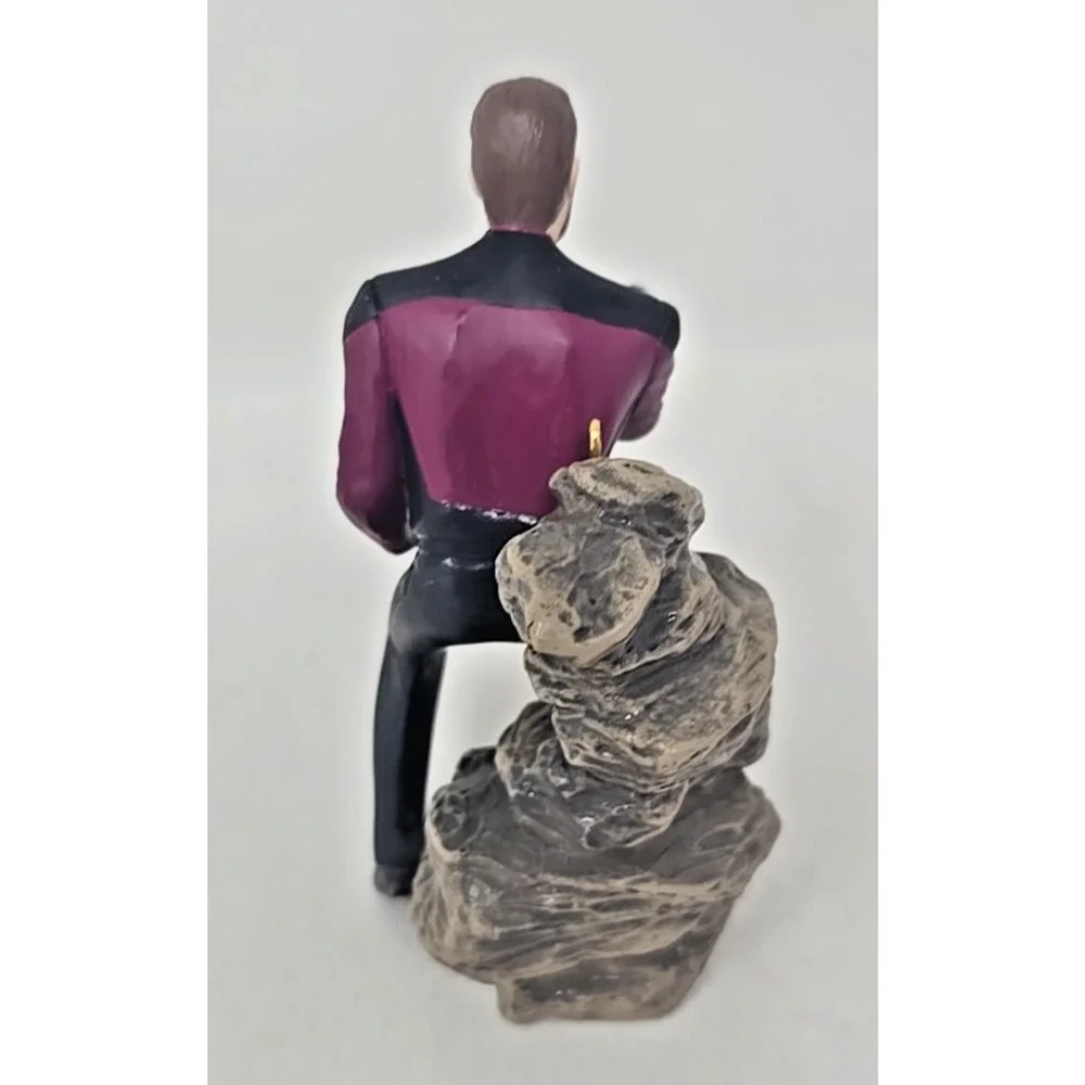 1996 Hallmark Keepsake Ornament Star Trek Next Generation TNG William T Riker U3